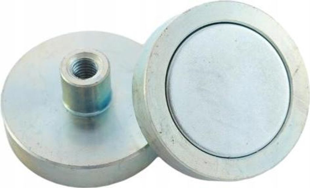 Neodym Magnete Magnetspannplatte 32x15,5 M5 mit Gewindehülse 100 Stück, Extrem stark, Magnettafeln, Kühlschränke, Whiteboards, DIY