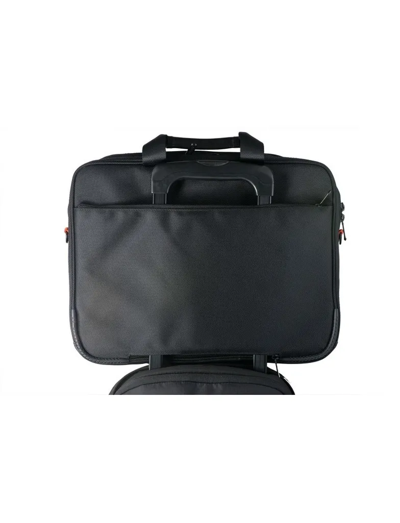 Addison Cornell 15.6 Borsa Porta PC Professionale in Nylon Nero Anti-Urto