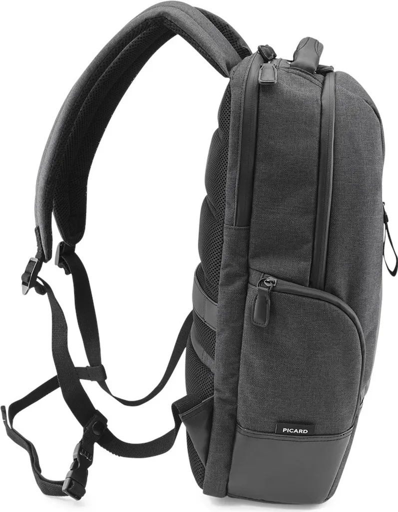 Sac à dos professionnel ordinateur PC portable PICARD Noir - Speed - 19