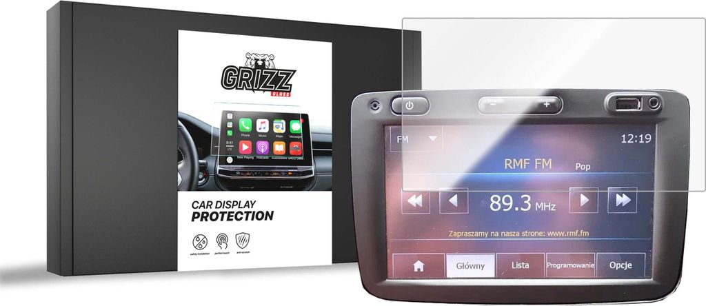 Keramische Autodisplayfolie für Renault Captur (2013-2019), Grizz Protector