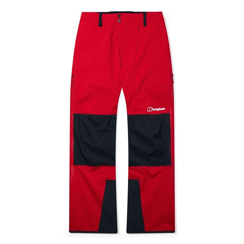 Wasserdichte Mtn Seeker Gtx Pant, Herren Hardshell-Hose, S (46), GOJI BERRY/JET BLACK, Berghaus