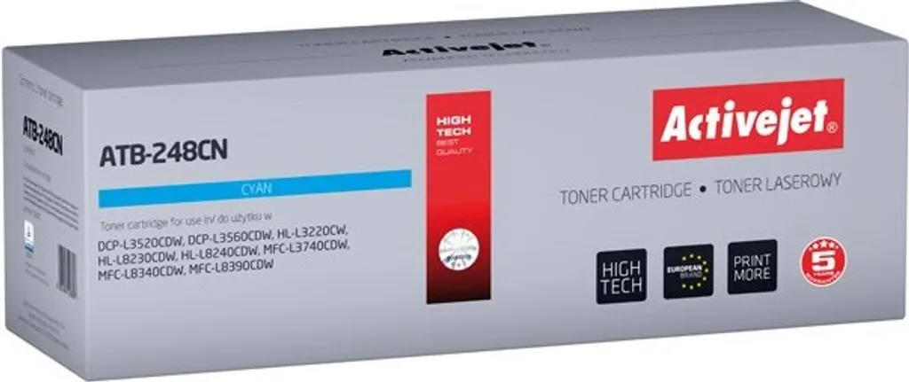 Occasione Toner Activejet ATB-248CN Ciano - Risparmia ora sulla tua Brother