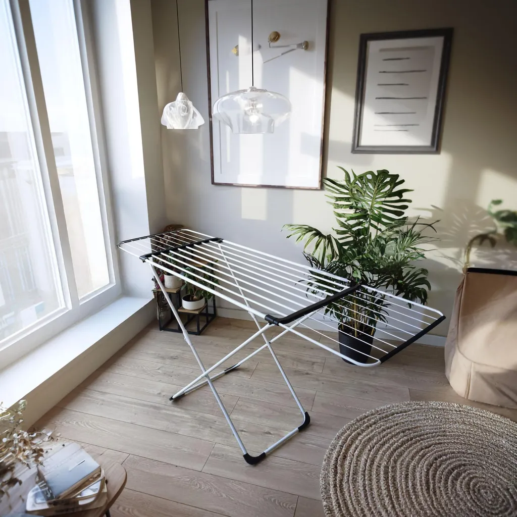 Séchoir à linge extensible ARIA idéal pour les draps et grands linges - 2