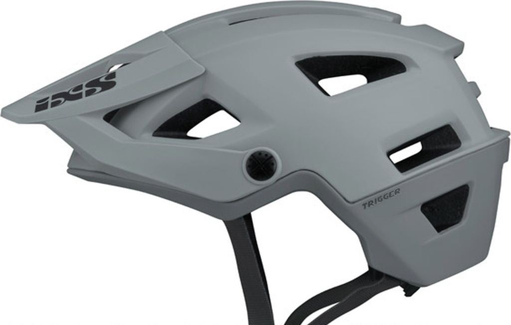 44 iXS MTB- Fahrradhelm Trigger AM, grau Produktbild 