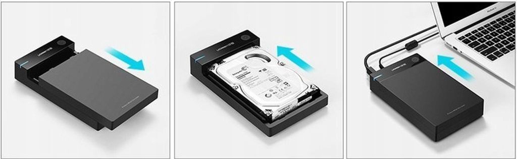 UGREEN Externý kryt pevného disku pre 3,5-Zoll-SATA Obrázok produktu 30