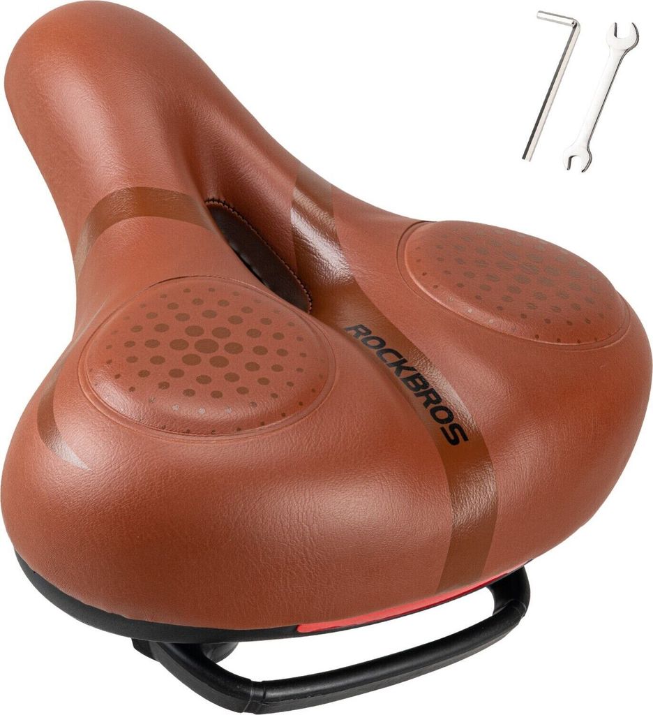 ROCKBROS Fahrradsattel Ergonomisch Breit Fahrradsitz Produktbild 1