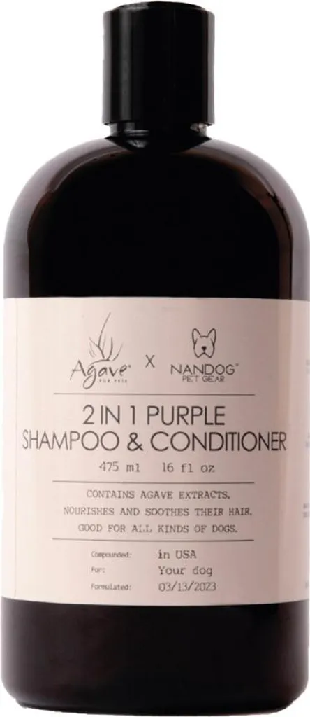 Shampoo Antigiallo Cani Agave Pet 475ml: Pelo da Instagram Ready