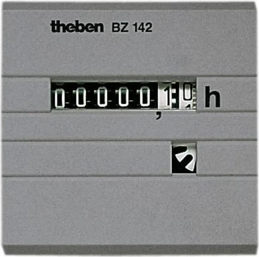 Compteur d'heures THEBEN analogique encastré AC 230V pour tableau