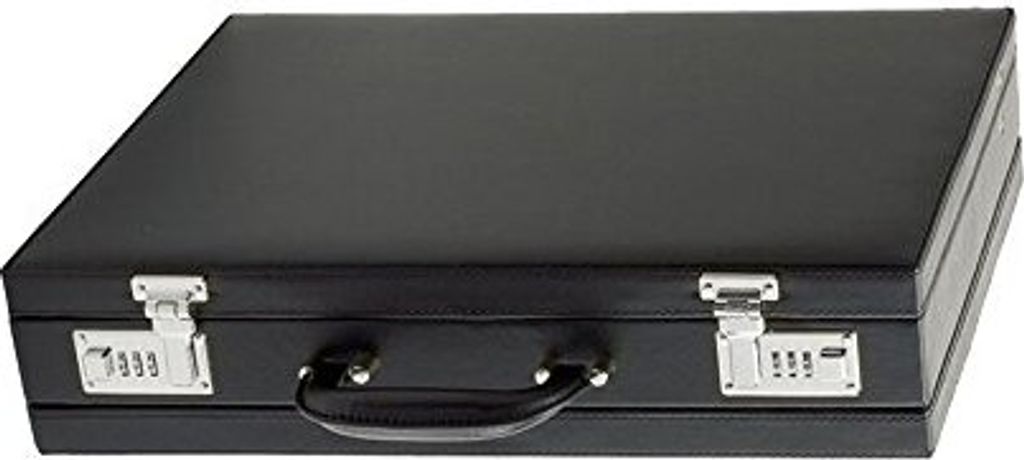 Alassio Attaché Case PONTE, Leder, Schwarz Produktbild 