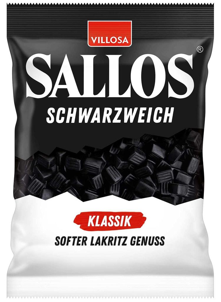 Sallos black soft classic liquirizia morbida adatta ai Immagine del prodotto 