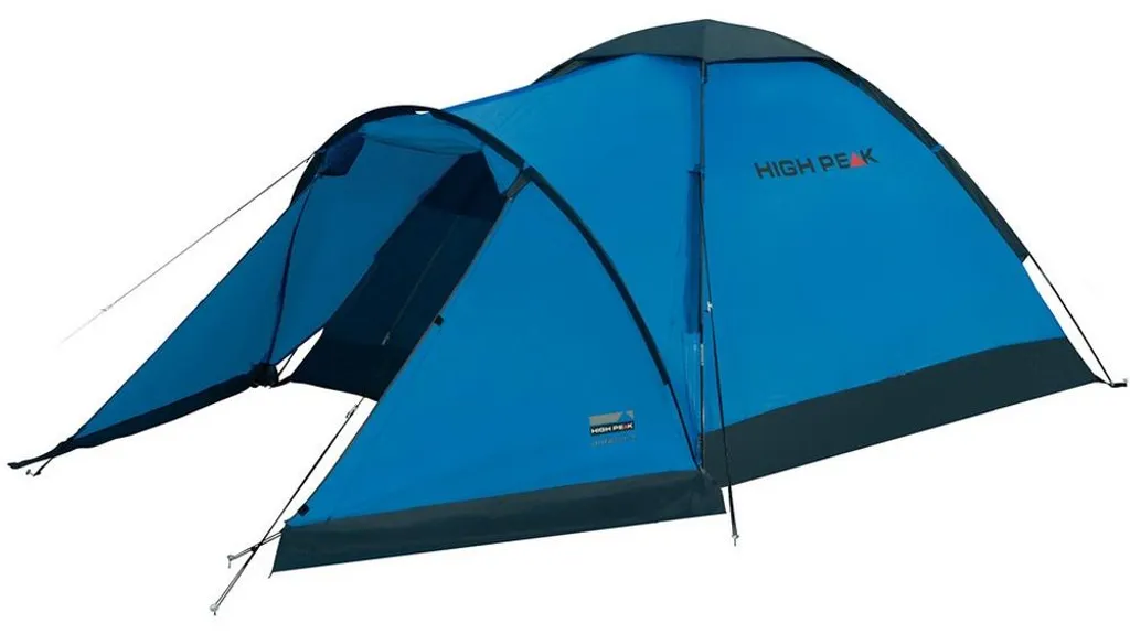 Tente High Peak Ontario 3 Bleu Gris : Montage Facile et Abri Anti-Pluie