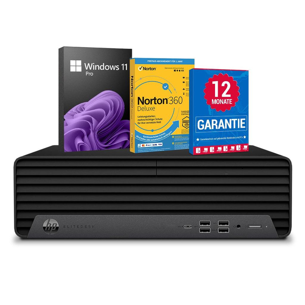 HP EliteDesk 800 G6 Desktop Computer - Intel Core i5-10400F Produktbild 