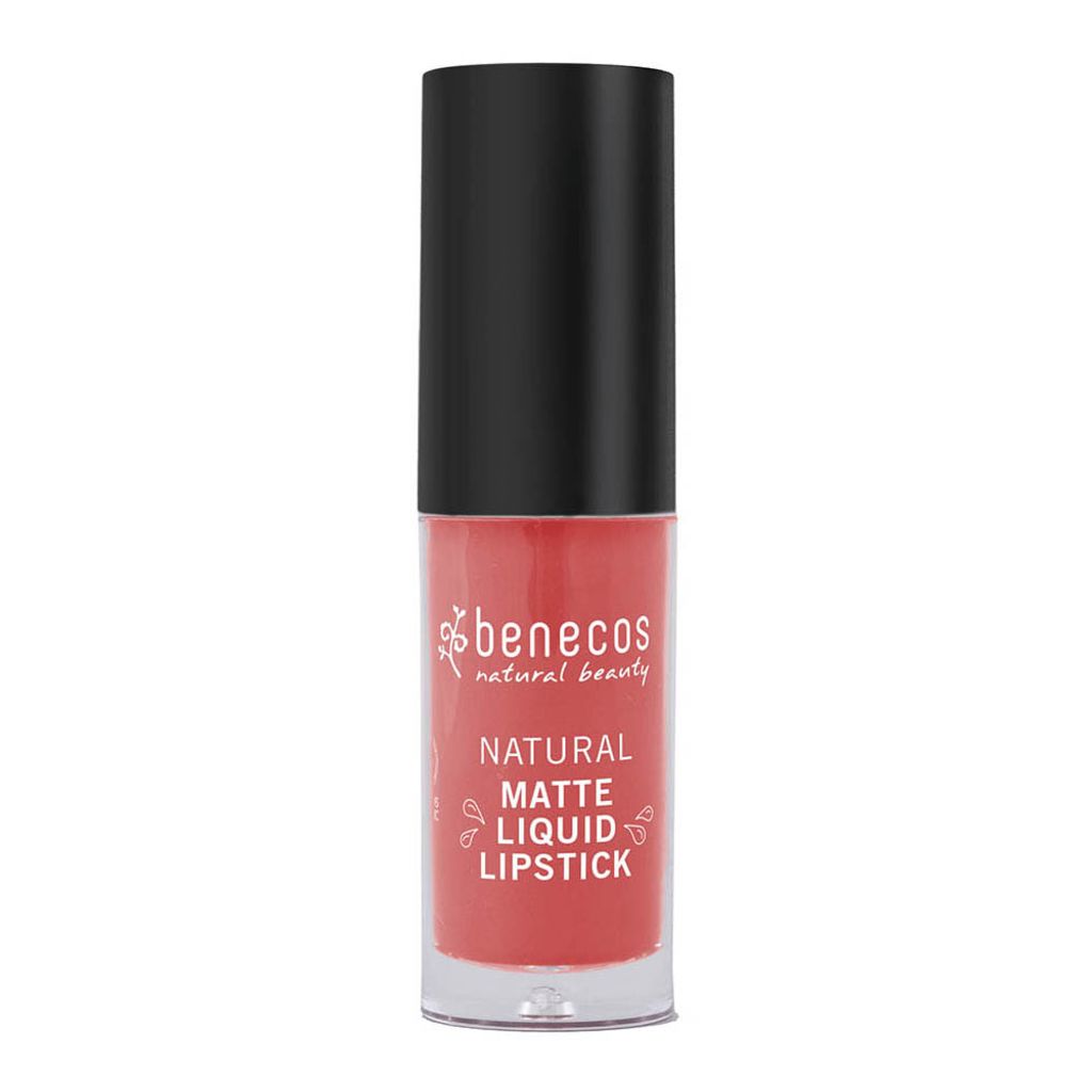 benecos Natural Beauty Matte Liquid Lipstick coral kiss Bio 5ml