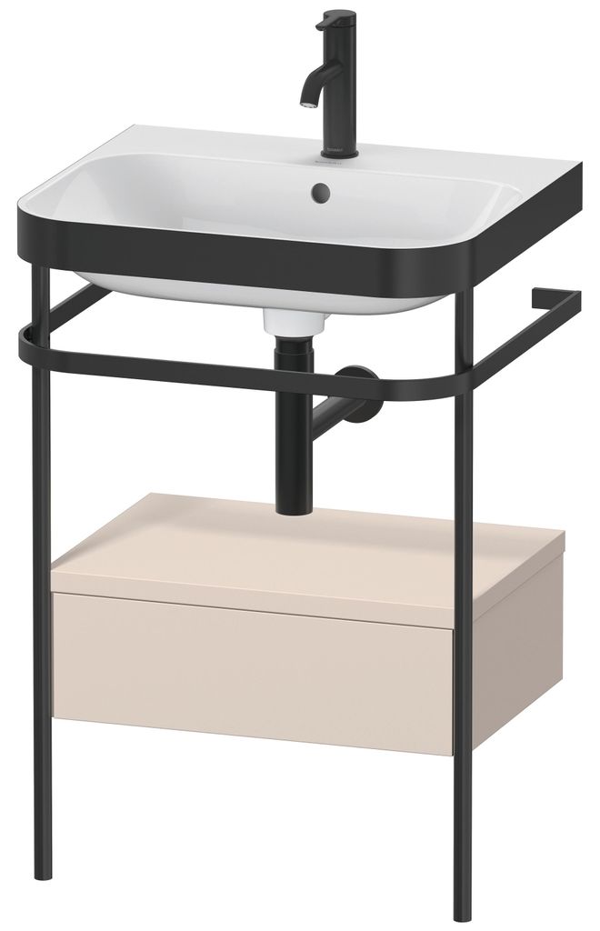 Waschtischunterbau HAPPY D.2 PLUS 575x490mm m Metallkon e Produktbild 
