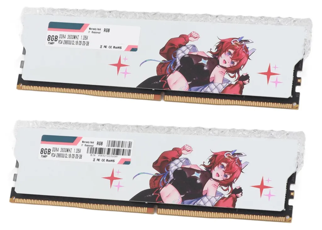 Module de mémoire vive DDR4 3600MHz PC4-28800U CL16 pour Ordinateur Fixe