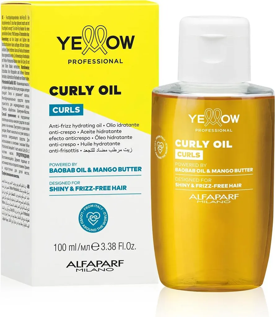 Adieu boucles ternes : Alfaparf Huile pour boucles blondes 100 ml