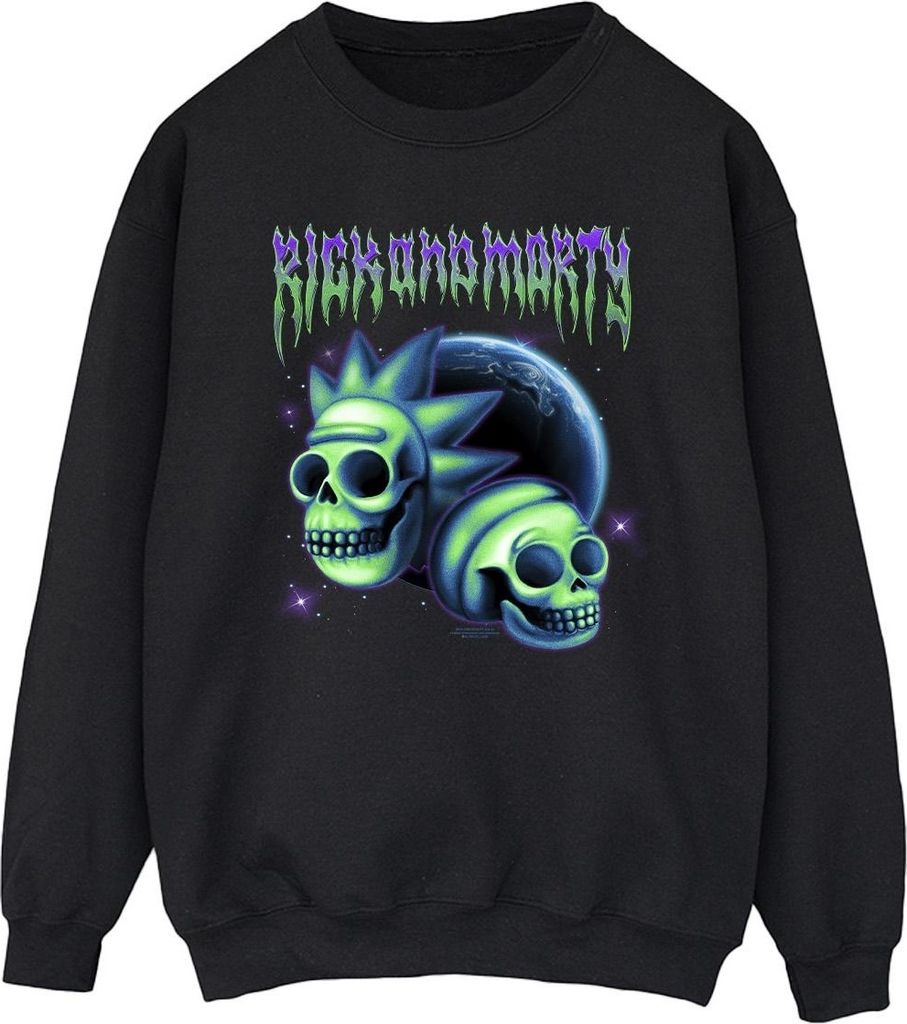 Rick And Morty - Sweatshirt für Herren BI43705 (4XL) (Schwarz)