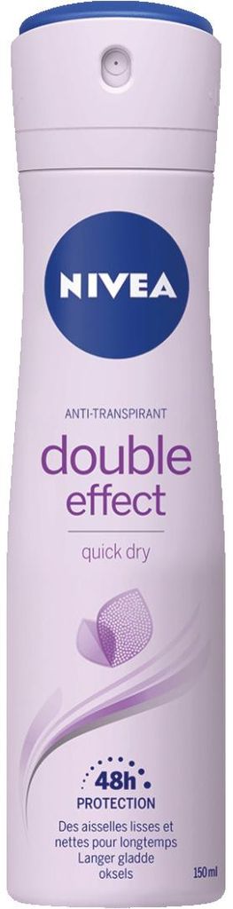 Nivea Deospray – Double Effect 150 ml Produktbild 
