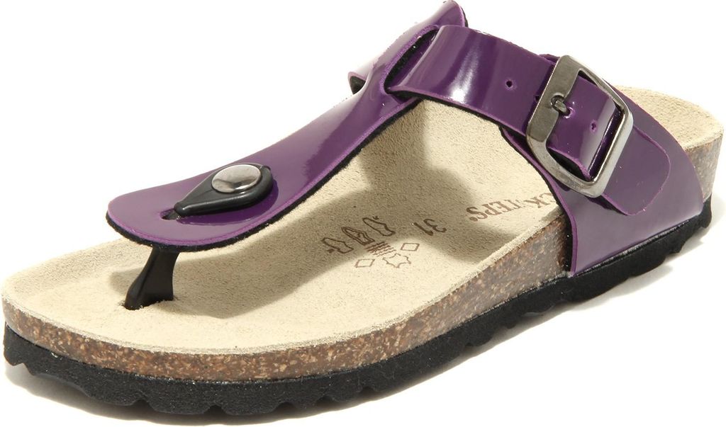 4367H infradito bimba DOCKSTEPS vega vernice scarpe Schuhe flip-flops Kinder Mädchen