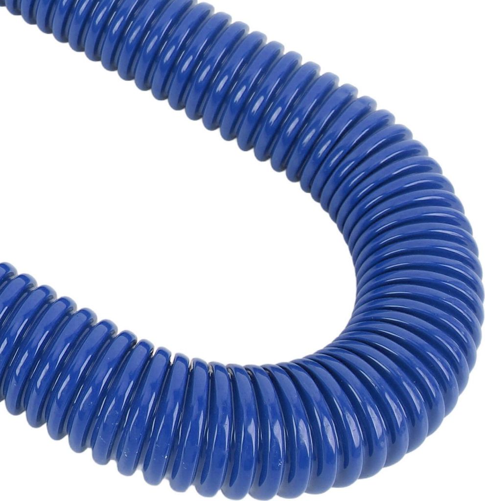 36 Zoll flexibler Edelstahl-Kühlerschlauchsatz mit Billet-Klemmen Universal Flex Kühlmittel Wasser Blau