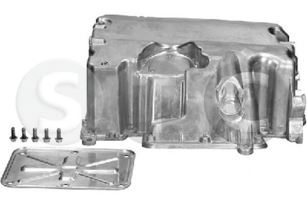 STC T438118 Ölwanne Motorölwanne für VW Polo Schrägheck (6R1, 6C1) für SKODA Fabia II Schrägheck (542) Fabia II Combi (545) ROOMSTER (5J) fü...