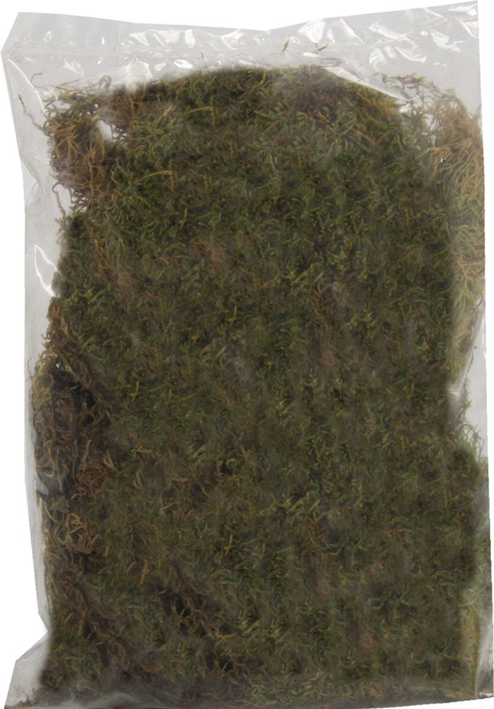 Krippenzubehör Moosbeutel 1,5 l Naturmaterial für Weihnachtsdeko