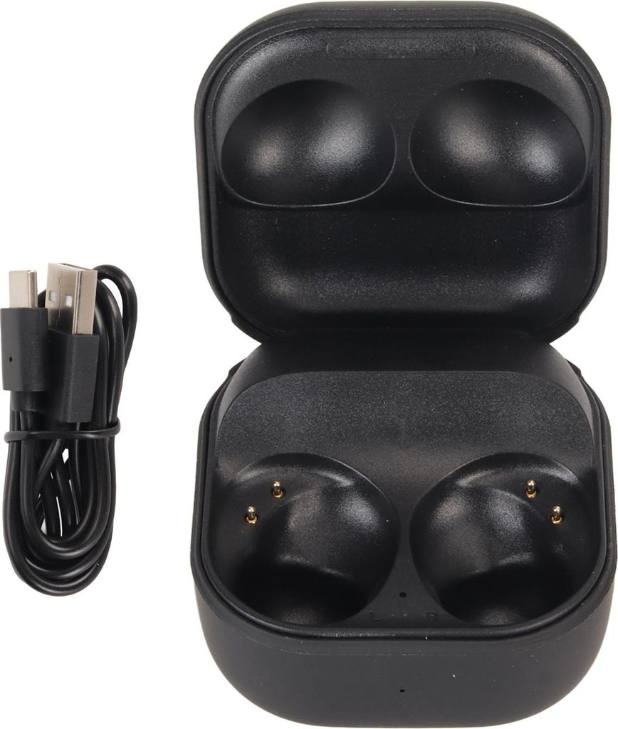 Ohrhörer-Ladeetui, Ersatz-USB-Bluetooth-Kopfhörer-Ladegerät für Buds 2 PRO SM R510, Schwarz