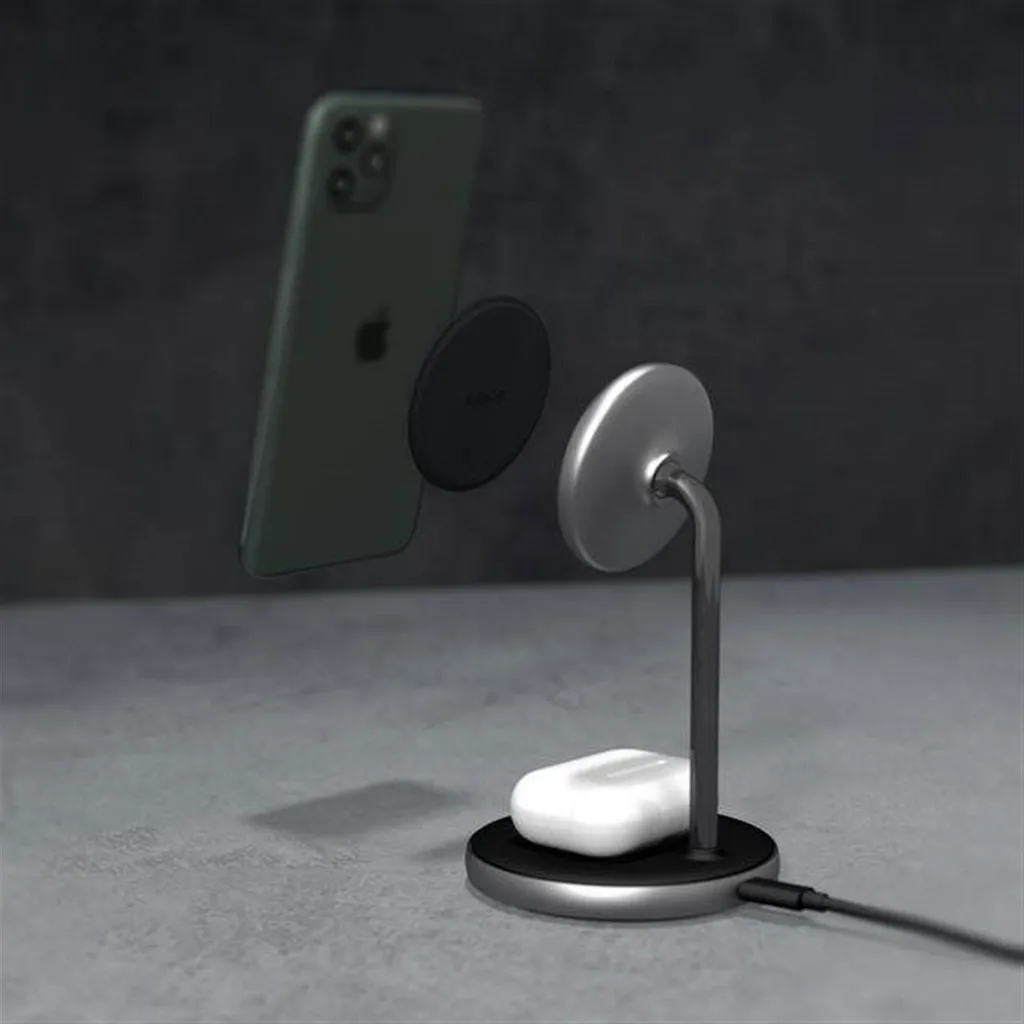 Epico Cuir Silicone Magnétique Autocollant pour iPhone 12 et 11 série