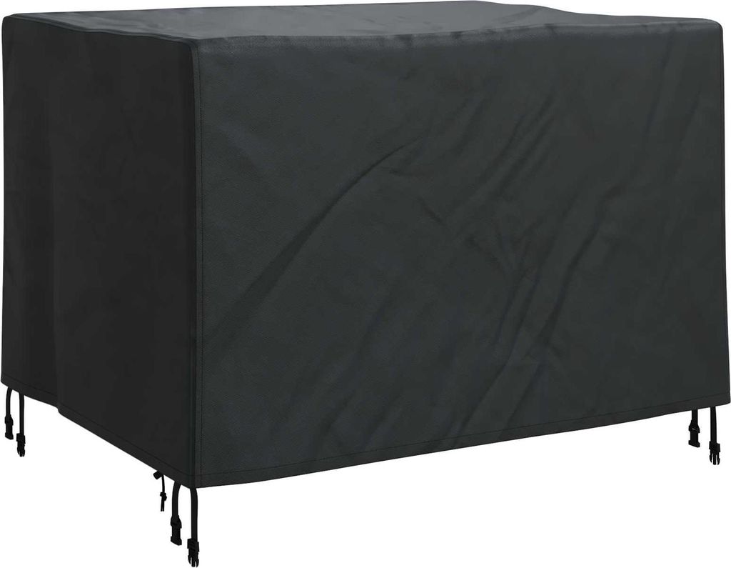 vidaXL Möbelbezug Schwarz 110 x 84 x 70 cm 420D Oxford Stoff