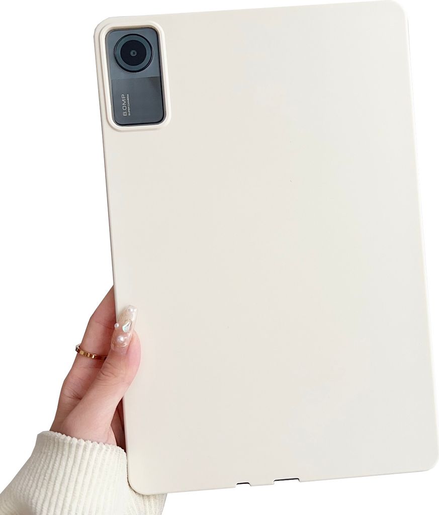 Für Xiaomi Redmi Pad 2 / SE 11 Zoll TPU Silikon Hülle Tablet Case Ultra dünn Cover Weiß