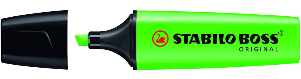 Surligneur - STABILO BOSS ORIGINAL - Stylo simple - vert Image du produit 