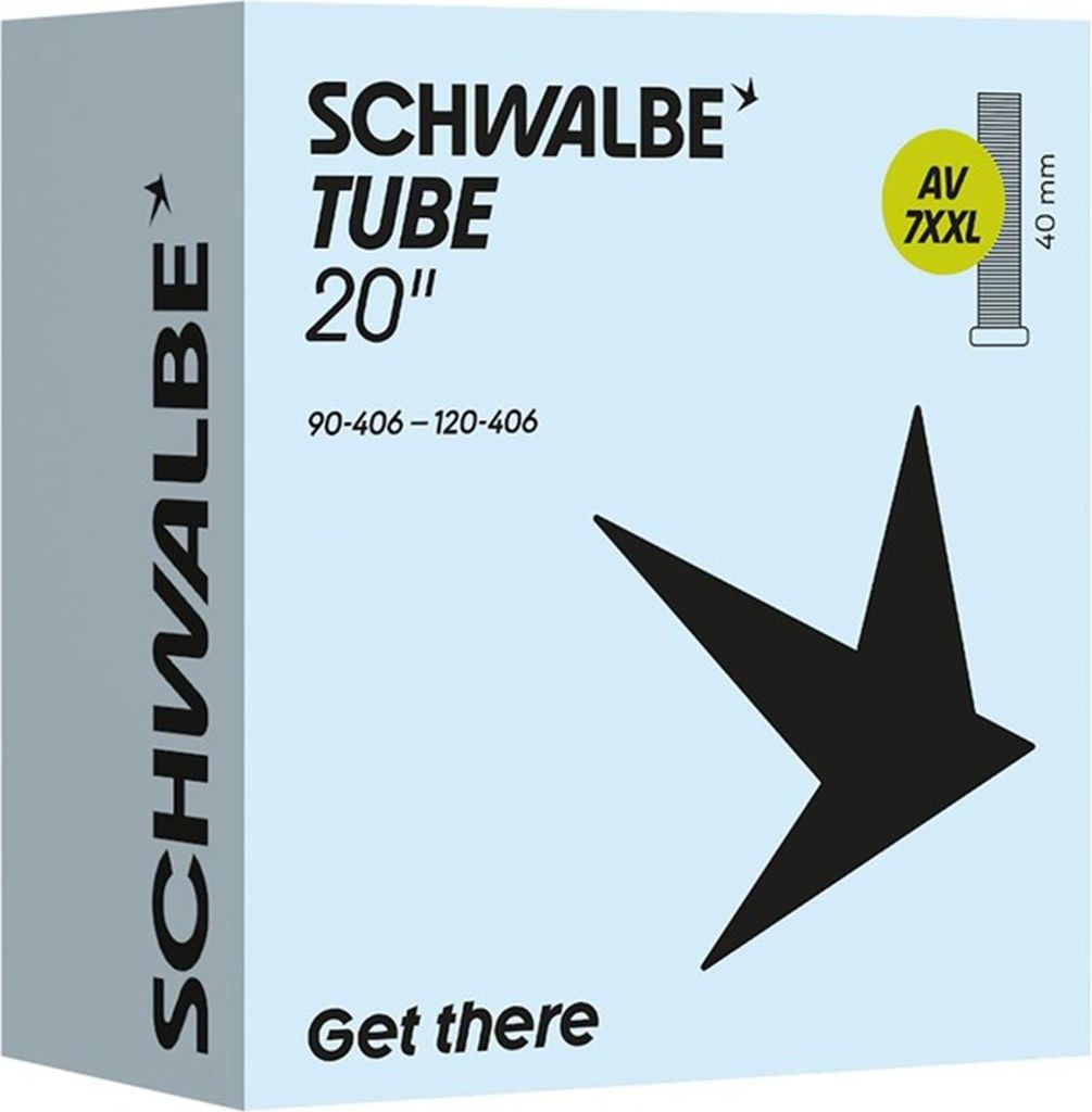 Chambre à air Schwalbe AV 7XXL 20" 90/120-406 AGV 40 mm Image du produit 
