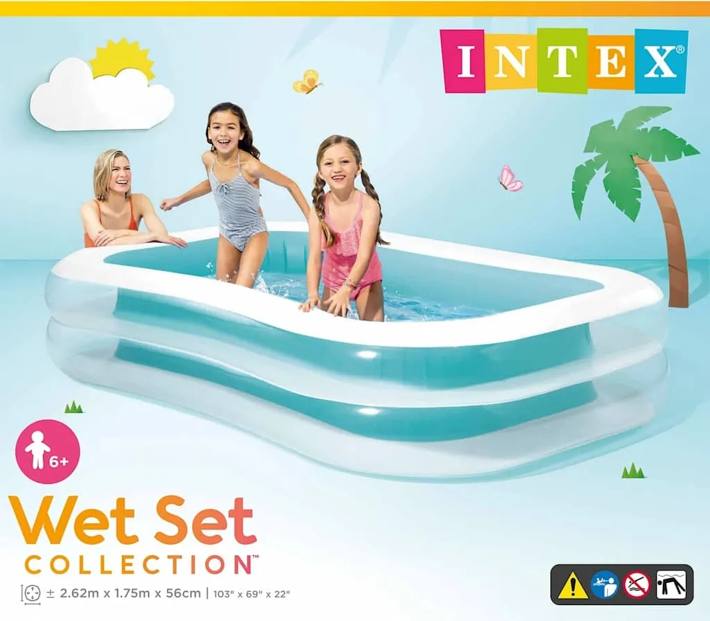 Intex 56483NP Piscina Gonfiabile Family 262x175x56cm - Offerta Estate - 4