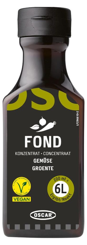 Oscar Gemüsefond Konzentrat eignet sich für Suppen und Produktbild 