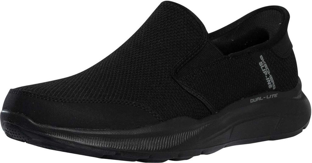 Skechers Slip-Ins Relaxed Fit Equalizer 5.0 Sneaker, Schwarz 41.5 EU