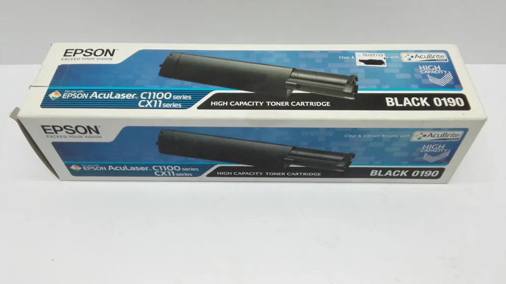 Toner Epson S050190 Noir 0190 haute capacité pour des documents nets et durables