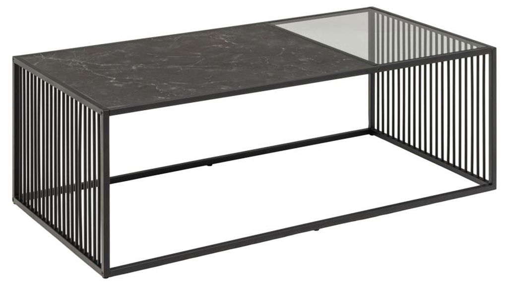 Actona Strington Couchtisch Stahl/Holzwerkstoff Produktbild 