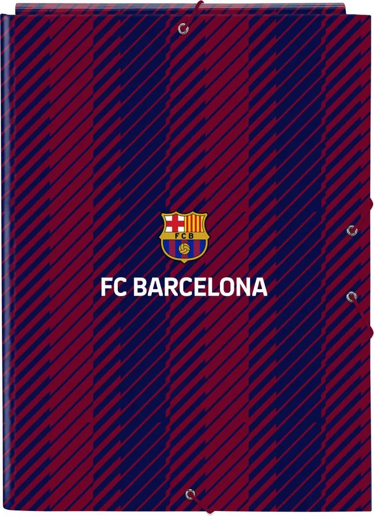 Organizer F.C. Barcelona 24/25 A4 Executive Rosso Granata