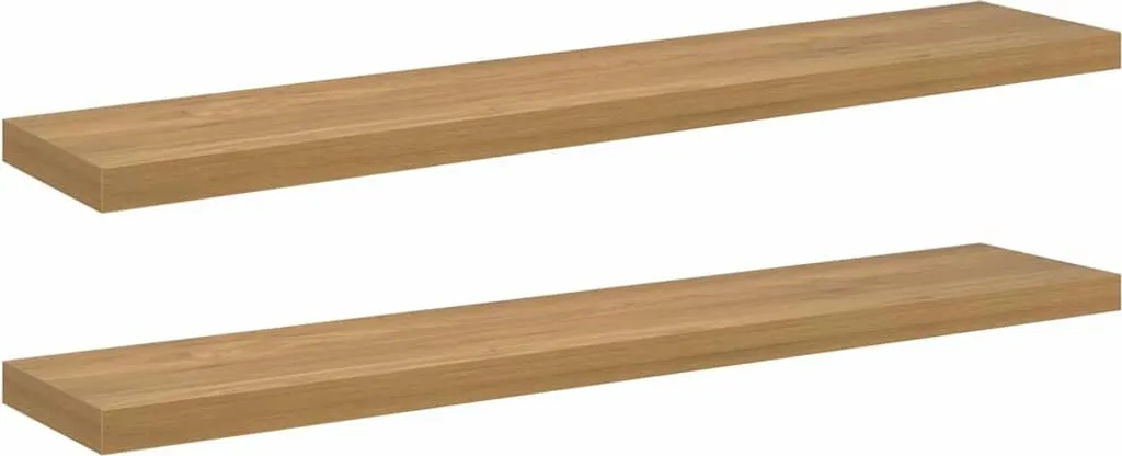 Mensola Marrone SYFAX Set 2pz 120 cm - Sicura e Spaziosa per Famiglie