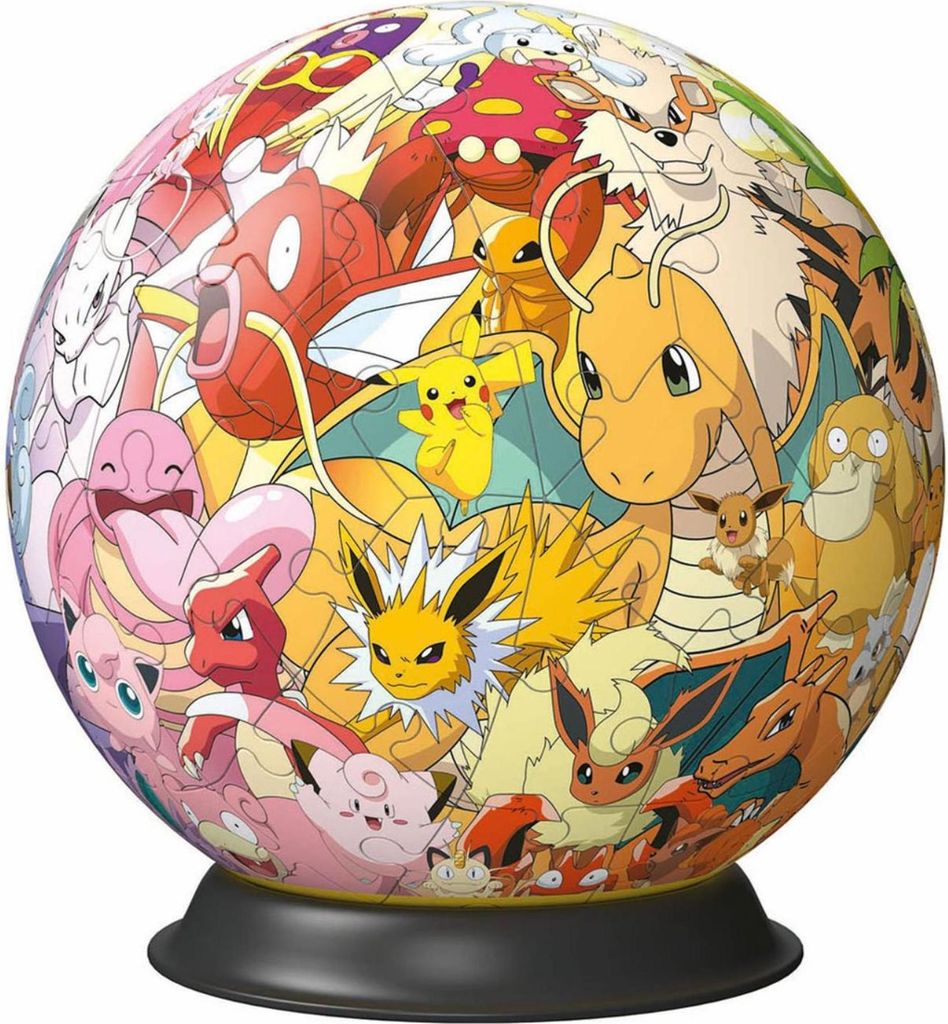 Ravensburger 3D Puzzle Ball: Pokémon - Kanto Region, 73 Obrázek produktu 