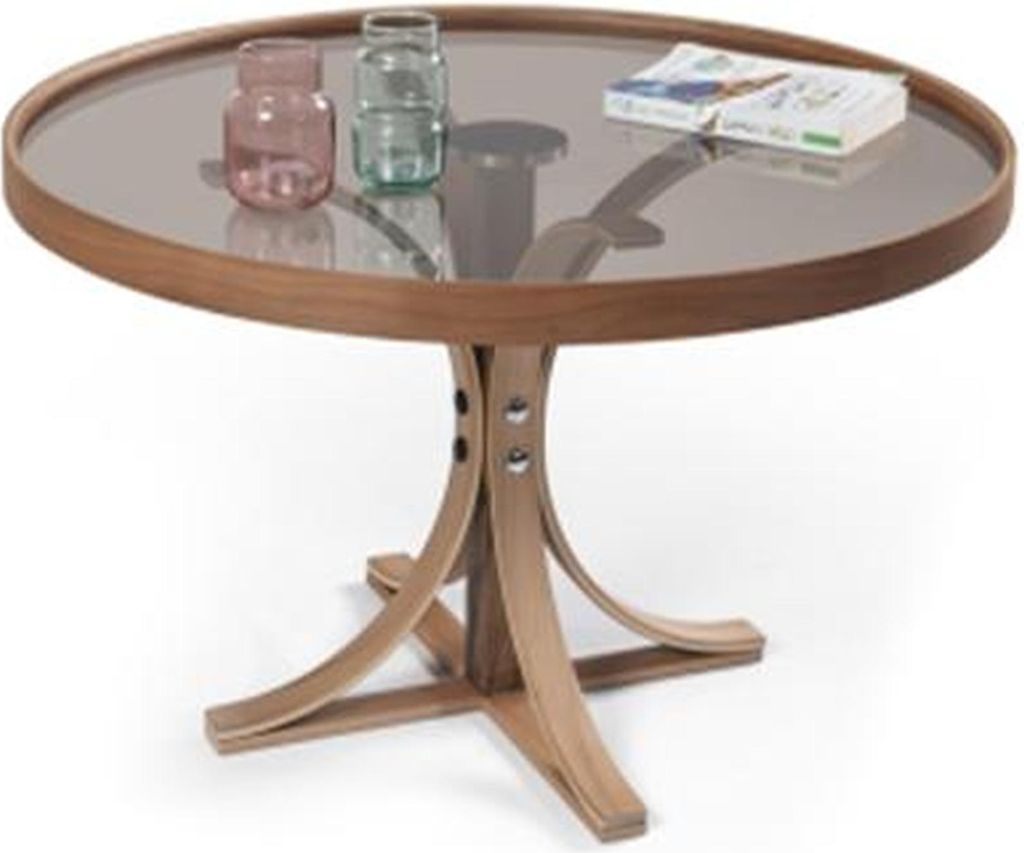 Luxus Couchtisch Wohnzimmer Rund Kaffee Tisch Möbel Designer Einrichtung