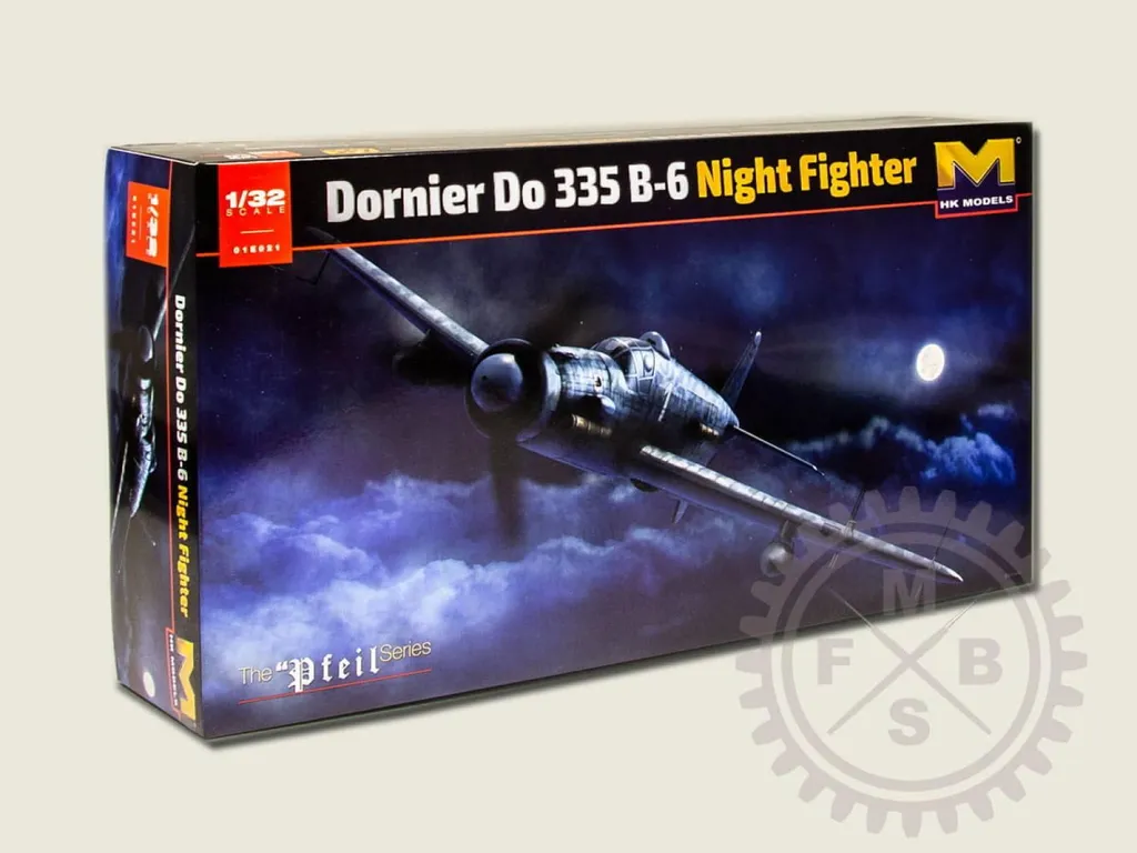 Réplique Dornier Do 335 B-6 1:32 - Finition parfaite sans défauts