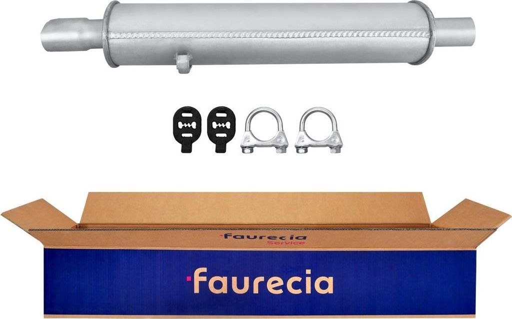 Mittelschalldämpfer FAURECIA IAM-Expertise für u.a. LANCIA DEDRA