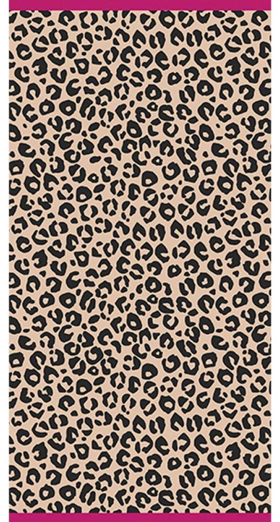 Cawö Strandtuch Beach Leo Natural Leo (90x180 cm) Produktbild 