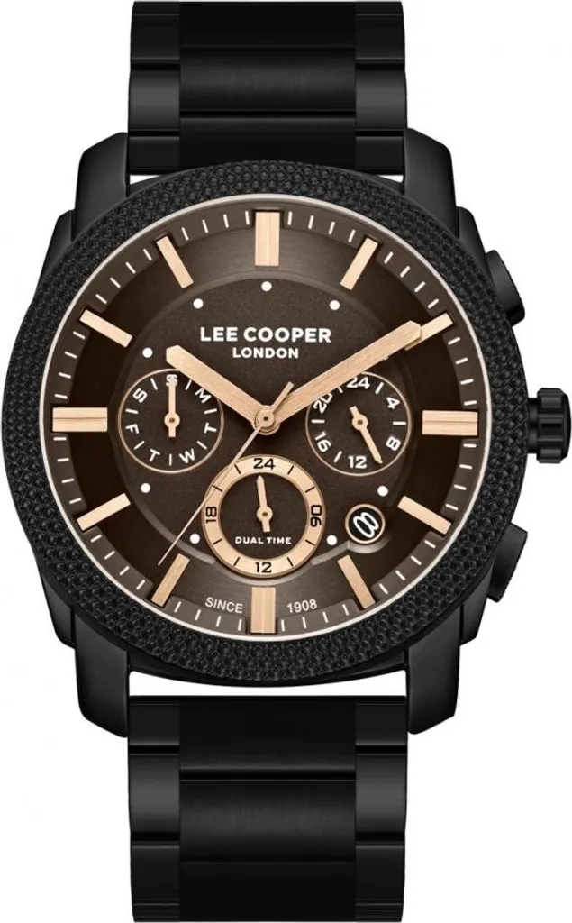 Orologio Lee Cooper LC08177.650 Nero: Eleganza Maschile e Stile Moderno