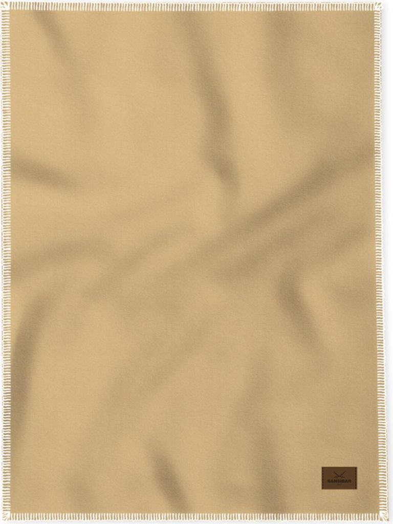 Wohndecke SANSIBAR BL 150x200 cm gelb Decke Kuscheldecke Sofadecke Couchdecke