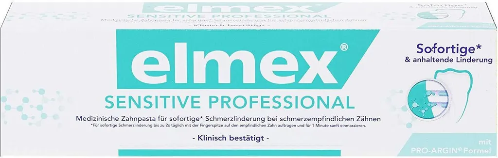 Set 3x Elmex Sensitive Professional 75ml | Protezione Smalto e Gengive