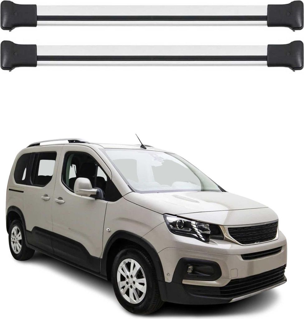Dachträger Grundtäger für Peugeot Rifter 2018-2025 75kg Immagine del prodotto 