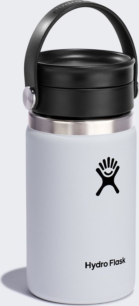 Thermobecher Hydro Flask 12 Oz Kaffee Weiß