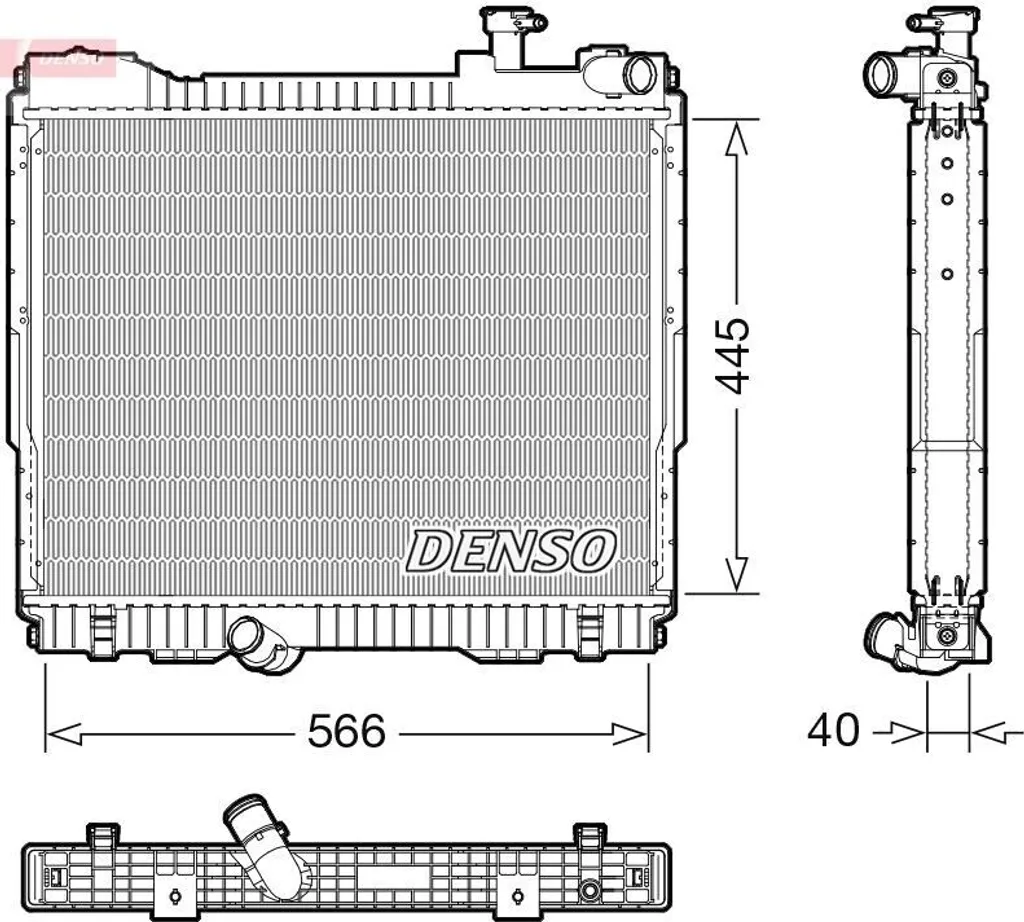 Radiateur d'eau pour TOYOTA COROLLA AE86 : remplacement refroidissement